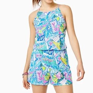 Lilly Pulitzer Wish You We’re Here Romper
